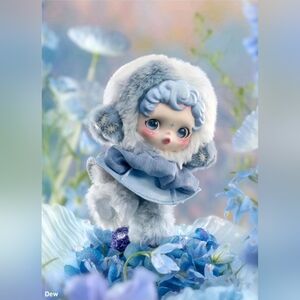 Pop Mart Skullpanda L'impressionnisme Series Plush Doll Dew - Authentic